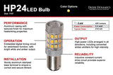 1982–1992 Camaro & Firebird LED Front Turn Signal Bulbs – Amber or Switchback