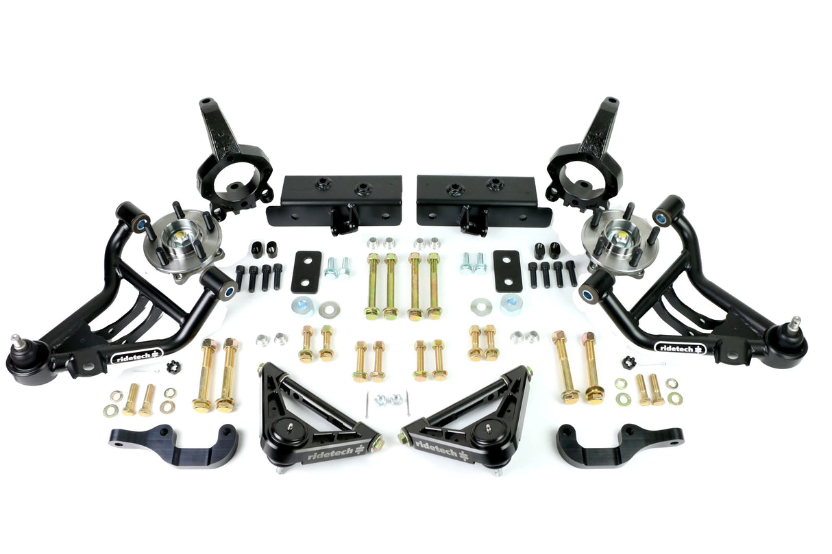 Foxbody Mustang SLA Front Suspension System by RideTech - STOCK K-Member - 79-93 12122600