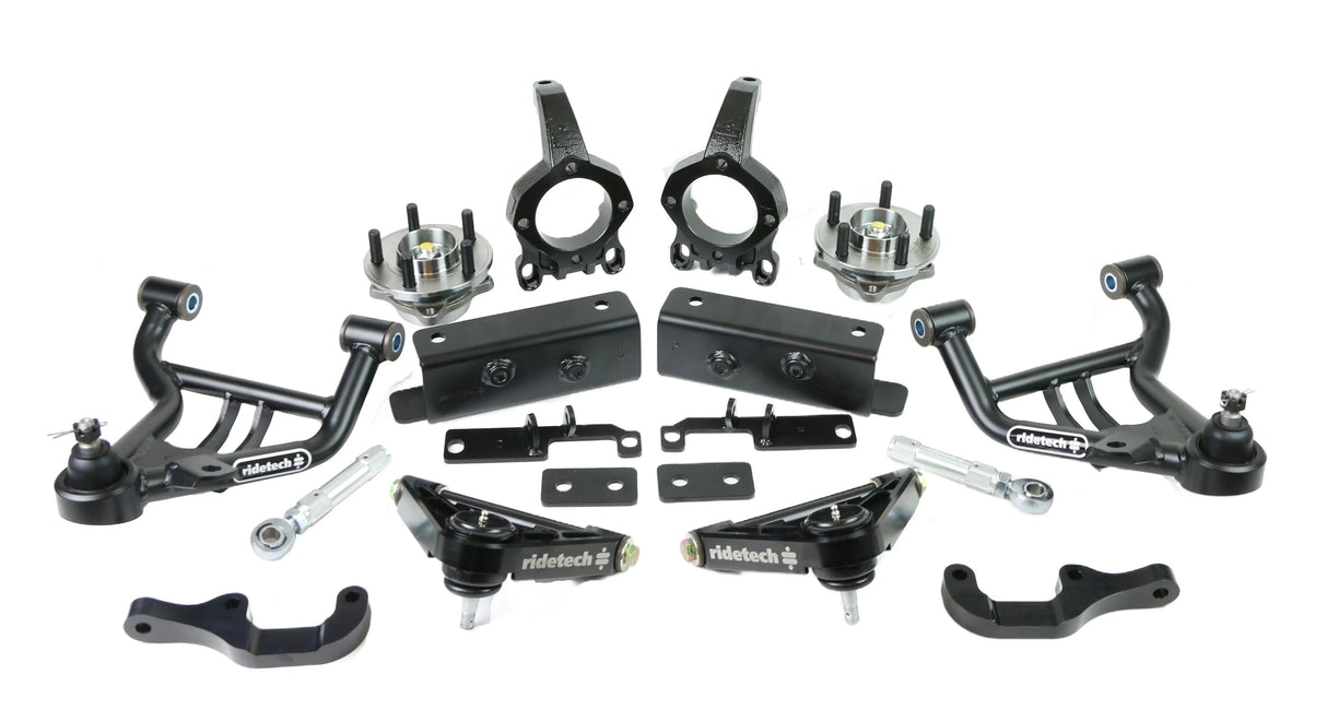Foxbody Mustang SLA Front Suspension System by RideTech - Aftermarket K-Member - 79-93 12122650