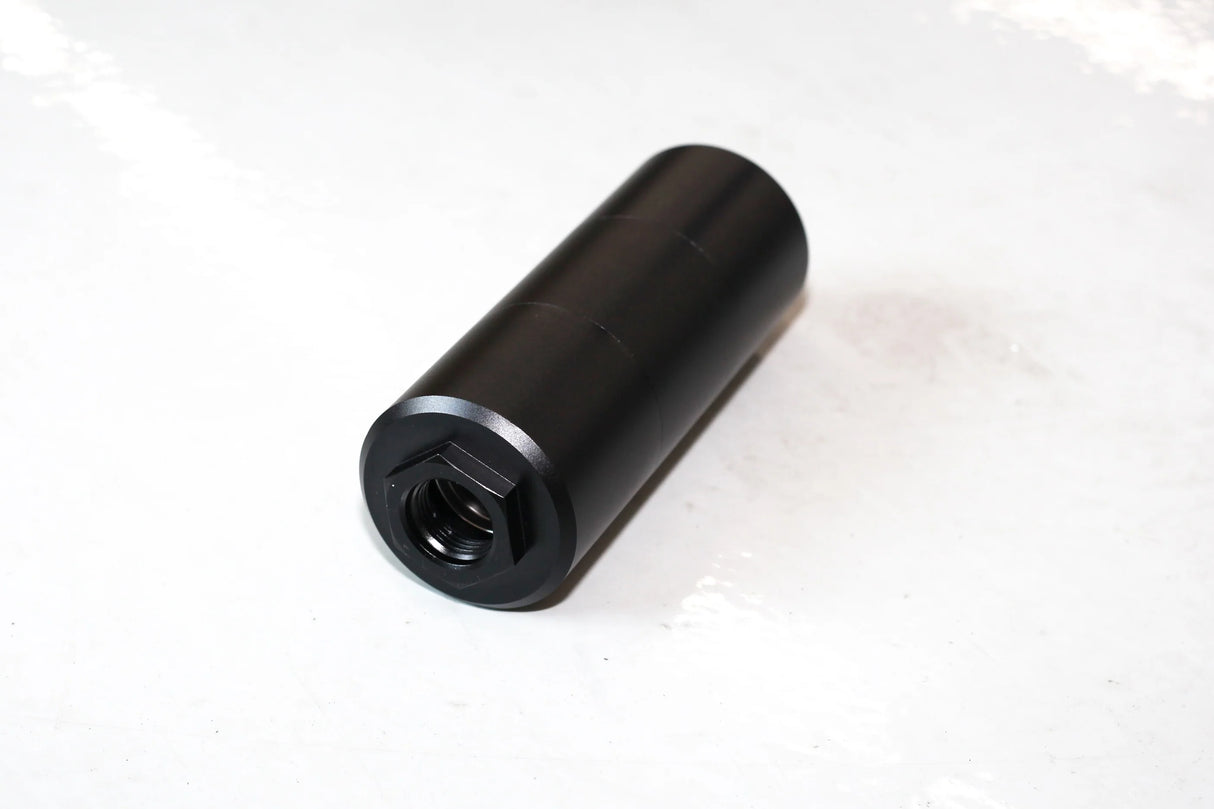 Billet Inline Fuel Filter by DSX - 12 Micron - AN - Post