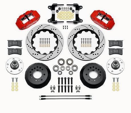 GARAGE SALE 1982-1992 F-Body Front Big Brake Kit by Wilwood - 14" 6-Piston - Camaro Firebird - 140-15279-DR
