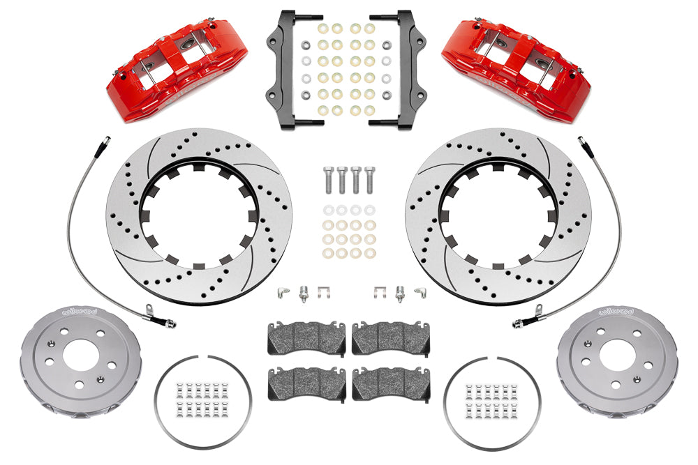 Corvette C8 Front Big Brake Kit by Wilwood - SX6R 140-17004