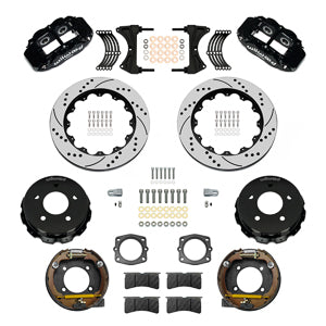 Wilwood 12.88" 6-Piston Superlite Rear Brake Kit for 88-98 OBS Chevy GMC Trucks 140-17542