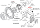 Wilwood 12.88" 6-Piston Superlite Rear Brake Kit for 88-98 OBS Chevy GMC Trucks 140-17542