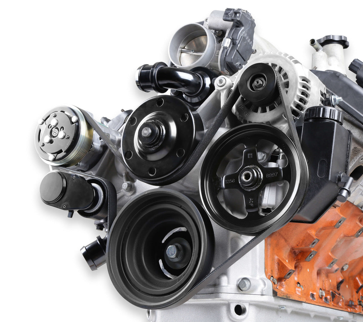 Holley Gen 3 Hemi Accessory Drive System Mid Mount VVT