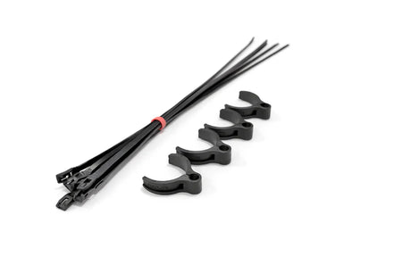 Flexroute TPV Rubber Line Clamps for Tubing Medium 9/32"-3/8" (7.1mm-9.5mm) - 4 Pack