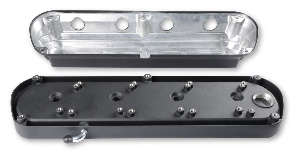 Holley 2-piece Ford Style LS Valve Covers 241-185 186 187
