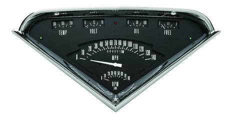 Classic Instruments Hot Rod Black Tach Force Package | Classic Instruments