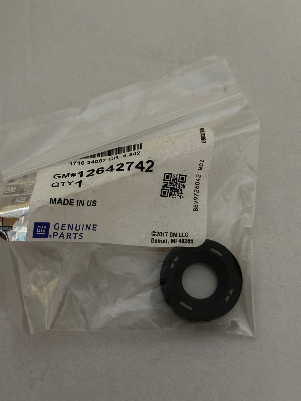 LT4 Supercharger Bottom PCV Seal Gen V Z06 ZL1 CTSV 12642742
