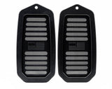 Camaro | Firebird 1970-1992 Billet Door Jamb Vents, Flag Logo