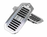 Camaro | Firebird 1970-1992 Billet Door Jamb Vents, Flag Logo