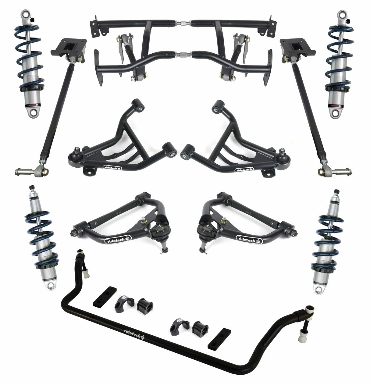 RideTech Complete Coil Over Suspension System For 1970-1981 GM F-Body Camaro, Firebird, Trans Am