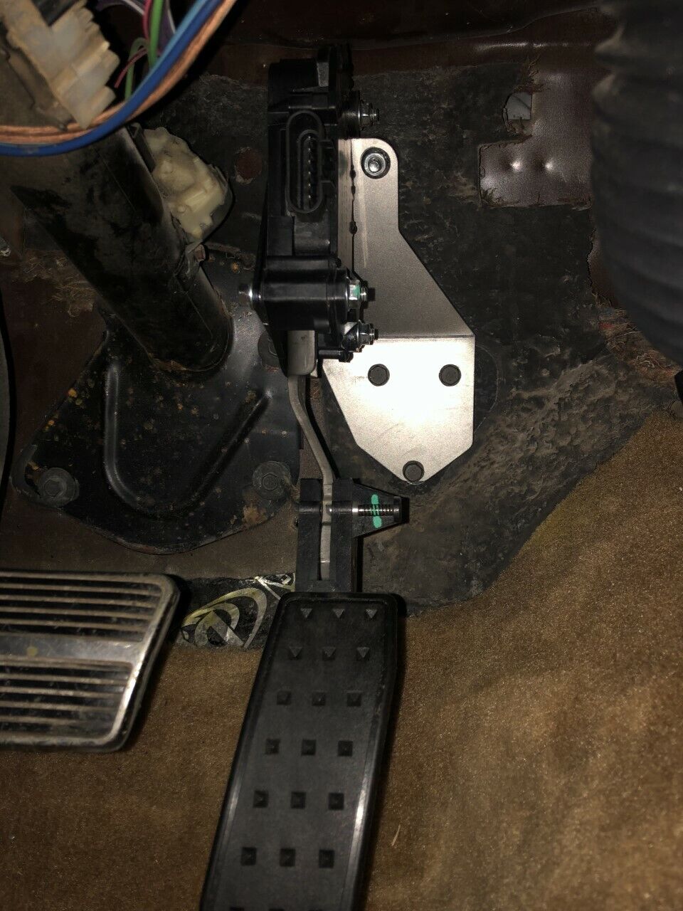 1970-1981 GM F-Body CTS DBW Pedal Bracket STEEL - Camaro Firebird - LS Swap