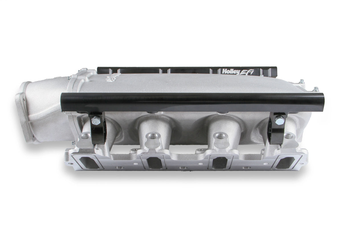 Holley ULTRA Lo-Ram Intake Manifold - Cast - LS1 Cathedral Port Single Injector 300-621