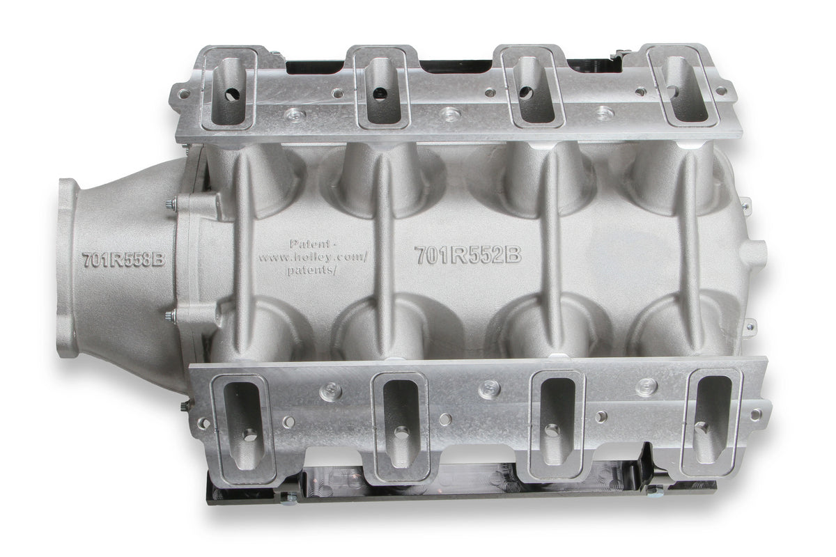 Holley ULTRA Lo-Ram Intake Manifold - Cast - LS1 Cathedral Port Single Injector 300-621