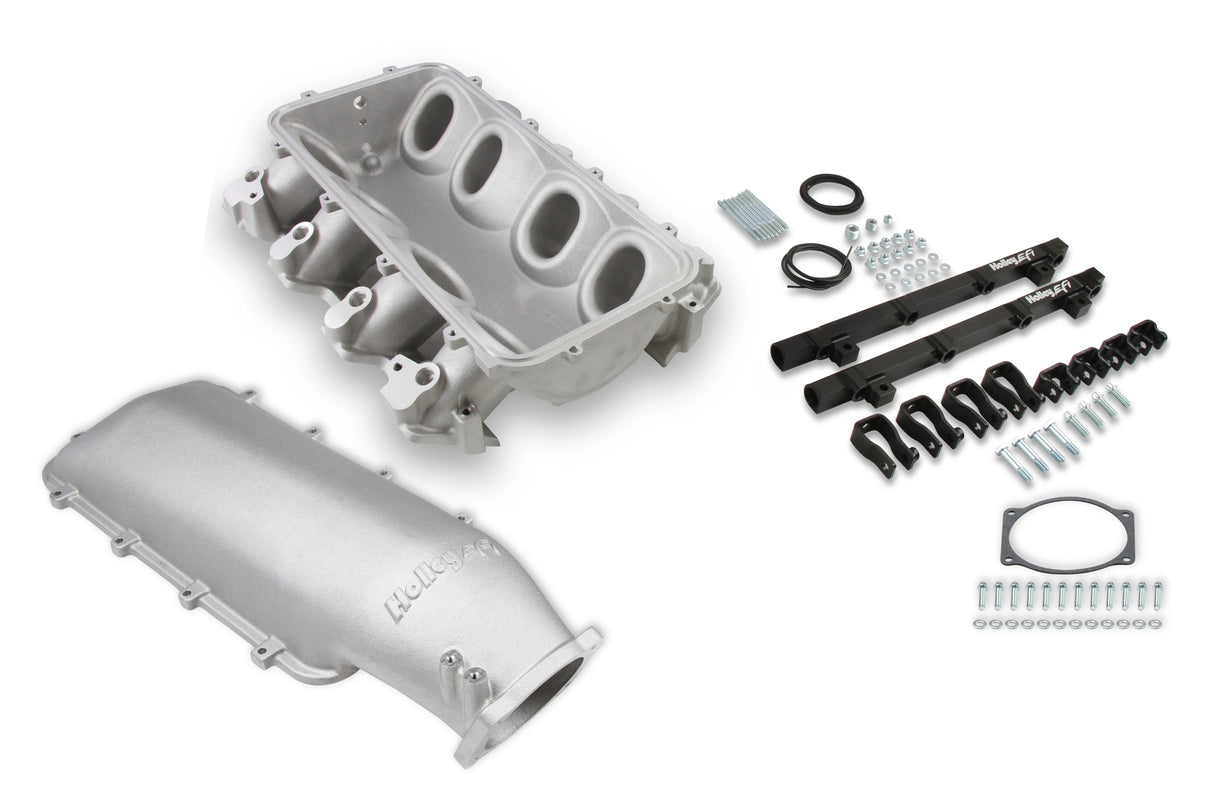 Holley Lo-Ram Intake Manifold - Cast - LS3 Single Injector