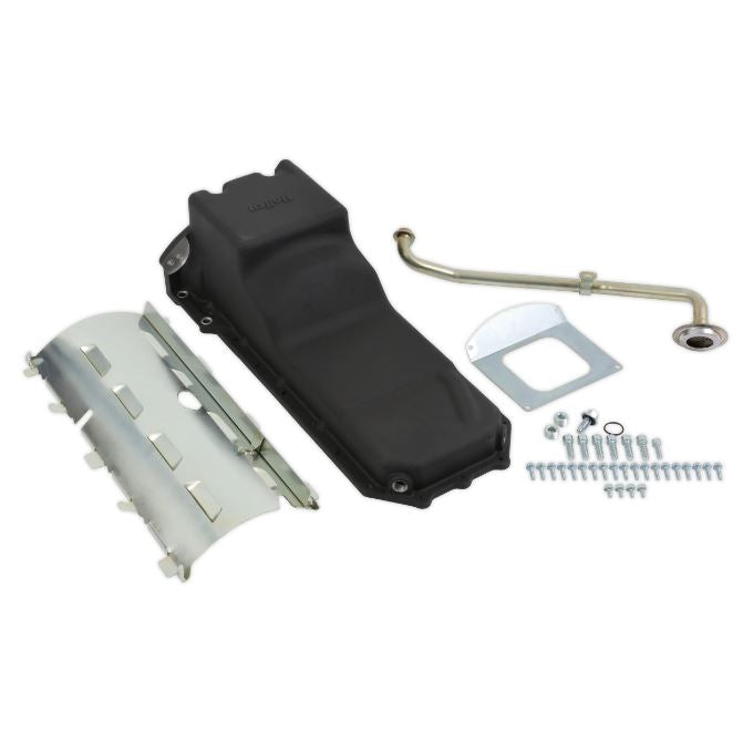 Gen 3 Hemi Rear Sump Oil Pan by Holley - With VVT 5.7L 6.4L - Aluminum 302-76