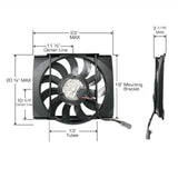 Monster 1967-69 Camaro 19 Inch 850W CustomFit Brushless Fan Kit - 371253