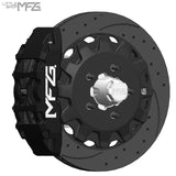 GM 1963-1987 C10 Front 16" 6-Piston Big Brake Kit (for Wilwood Iron ProSpindles) by LSMFG