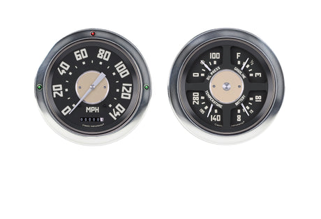 Classic Instruments 1954-55 Chevy Truck Package 4-5/8" Speedometer & Quad | Classic Instruments