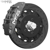 GM 1963-1987 C10 Front 16" C6 6-Piston Big Brake Kit (for OEM HD Spindle) by LSMFG