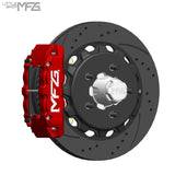GM 1960-1987 C10 Front 14" 6-Piston Big Brake Kit (for CPP Modular Spindles) by LSMFG