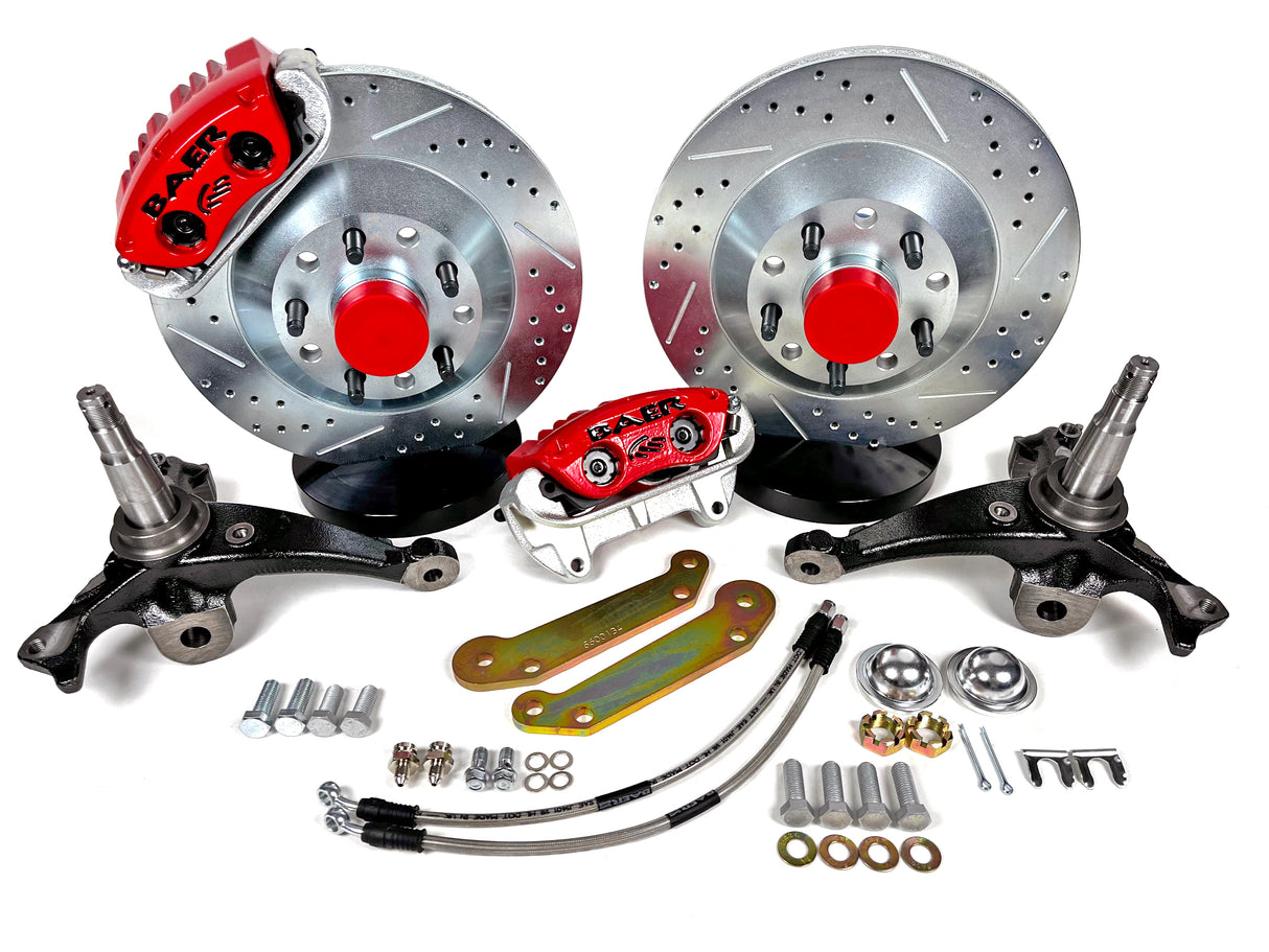 G-Body & S10 Classic Series Front Brake Kit - 13" 2-piston by Baer Brakes