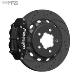 GM AFX Front 14" 6-Piston Big Brake Kit (for Wilwood AFX ProSpindles) Camaro Chevelle Nova by LSMFG