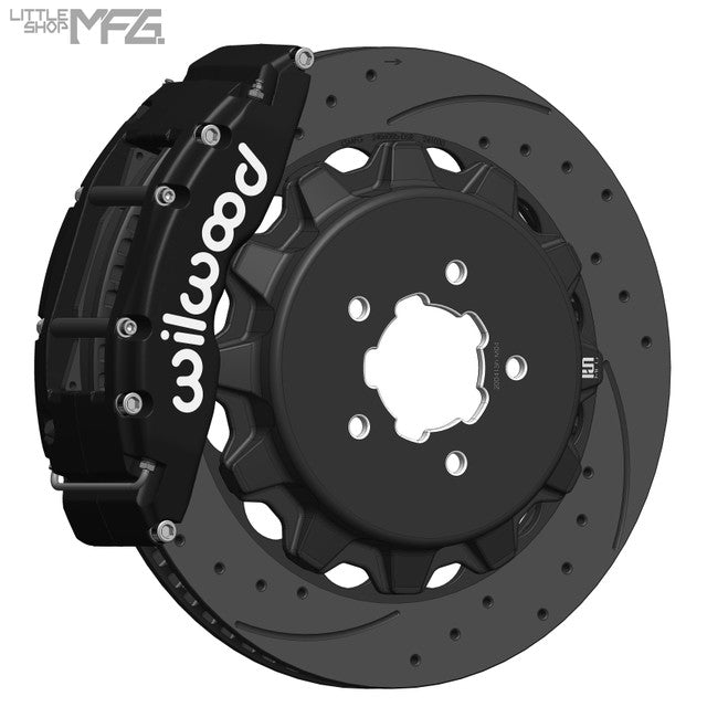 GM 60-87 C10 Rear 16" 4-piston Big Brake Kit 12 Bolt by LSMFG