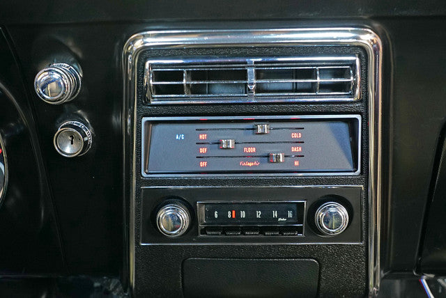 1967–1968 Camaro/Firebird Billet Deluxe RGB SureFit® Control Panel Kit - 492130