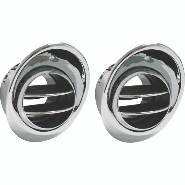 1967-68 Camaro/Firebird without Factory Air Outside Astro Vent Louvers (Pair) - 49306-VCL
