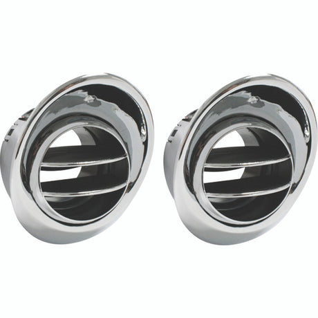 1967-68 Camaro/Firebird without Factory Air Outside Astro Vent Louvers (Pair) - 49306-VCL