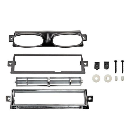1967-68 Camaro/Firebird Center Louver Assembly with Dual Hose Adapter - 493068