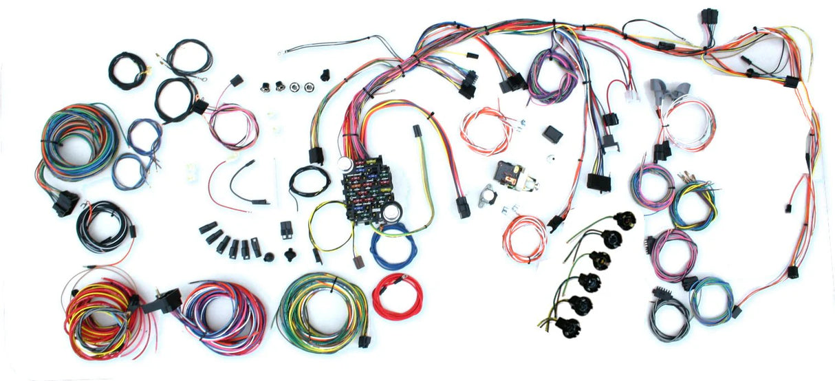 1969-72 Chevy Nova Classic Update Wiring Harness Kit by American Autowire 500878