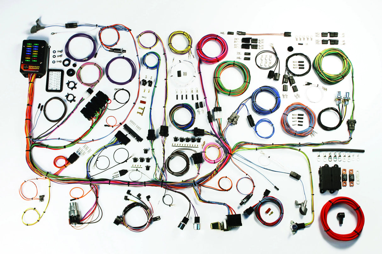 1967-68 Ford Mustang Classic Update Wiring Harness Kit by American Autowire 510055