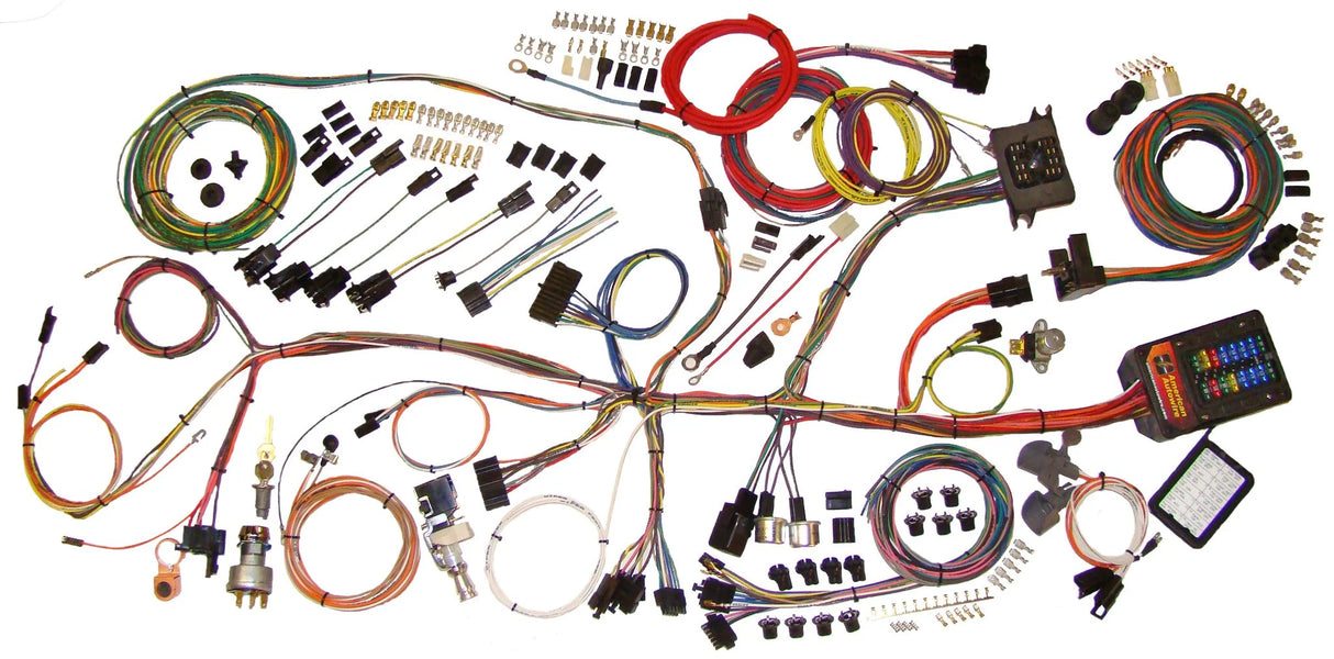 1962-67 Chevy Nova Classic Update Wiring Harness Kit by American Autowire 510140
