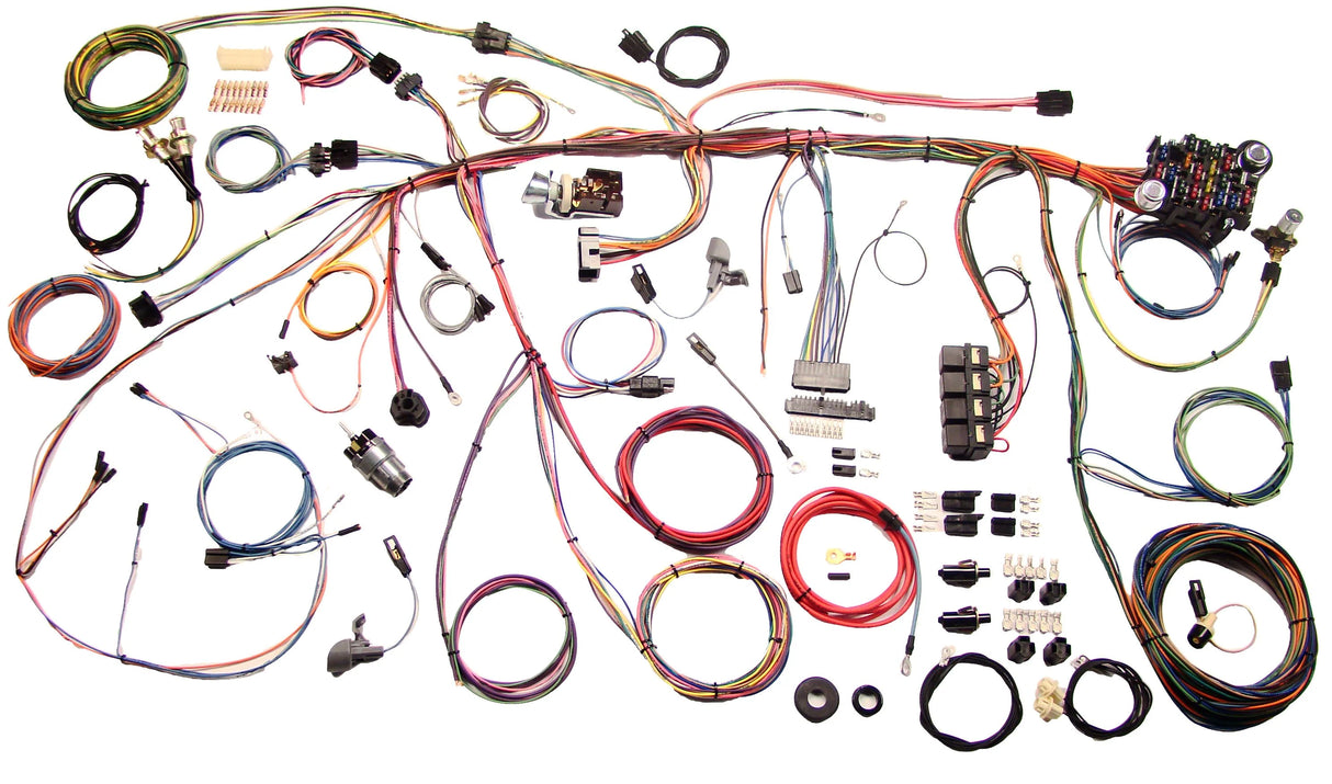 1969 Ford Mustang Classic Update Wiring Harness Kit by American Autowire 510177