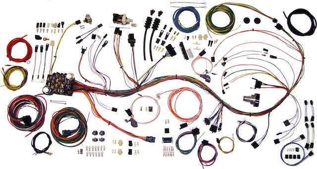 1967-1968 Chevy C10 Truck Classic Update Wiring Harness Kit by American Autowire 510333