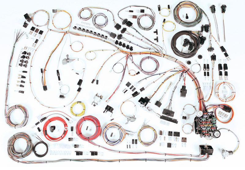 1965 Chevy Impala Classic Update Wiring Harness Kit by American Autowire 510360