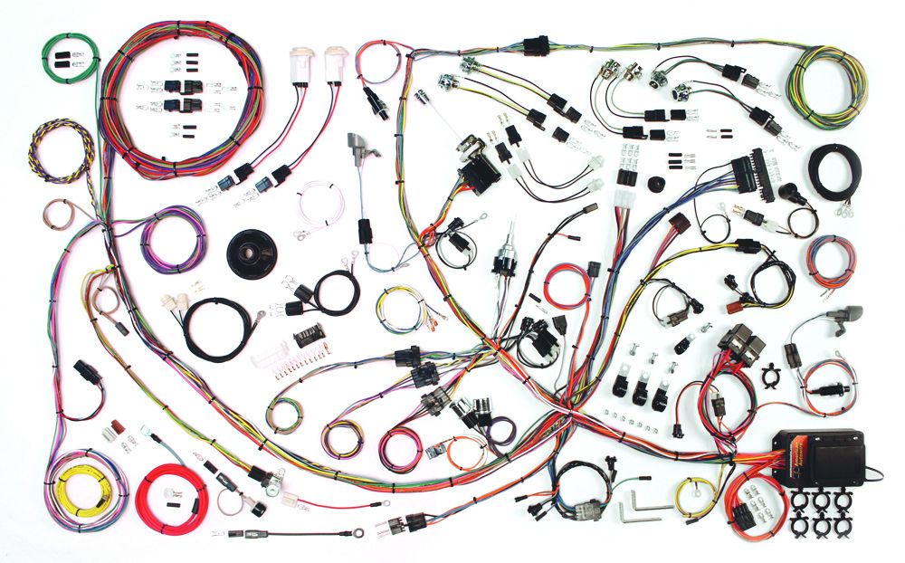 1971-73 Ford Mustang Classic Update Wiring Harness Kit by American Autowire 510662