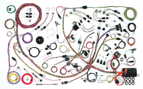 1971-73 Ford Mustang Classic Update Wiring Harness Kit by American Autowire 510662