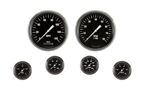 Classic Instruments Hot Rod Six Gauge Set 151 | Classic Instruments
