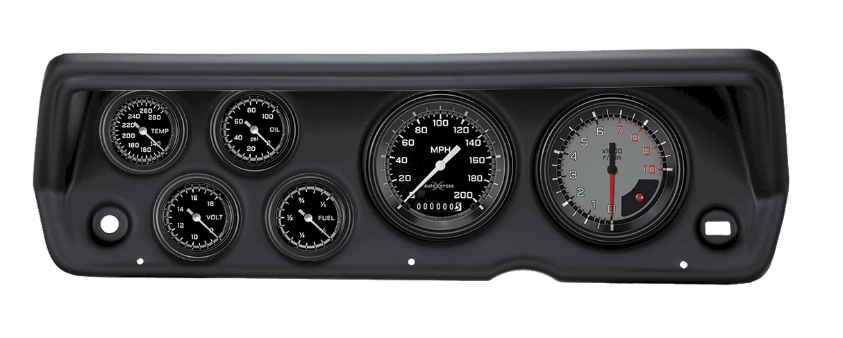 Classic Instruments AutoCross Gray Series Full Sweep | Classic Instruments