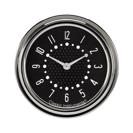 Classic Instruments Bel Era III Matching Black 2-5/8" Clock | Classic Instruments