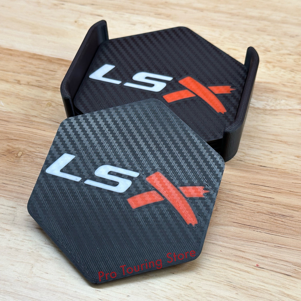 LSX Coaster Set - 3D Carbon Style – Pro Touring Store