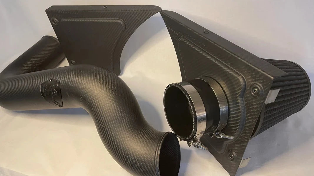 1967-1969 F-Body LS Swap Cold Air Intake Kit Carbon Fiber - LS1 LS2 LS3 LS7 Camaro Firebird