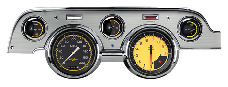 Classic Instruments AutoCross Yellow 1967-68 Mustang | Classic Instruments