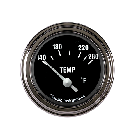 Classic Instruments Hot Rod 2-1/8" Water Temperature Gauge | Classic Instruments