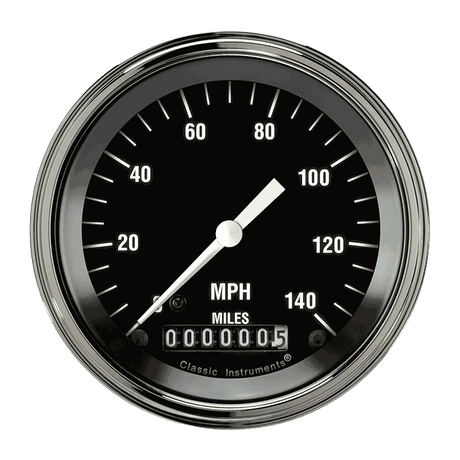 Classic Instruments Hot Rod 3-3/8" Speedometer Gauge | Classic Instruments