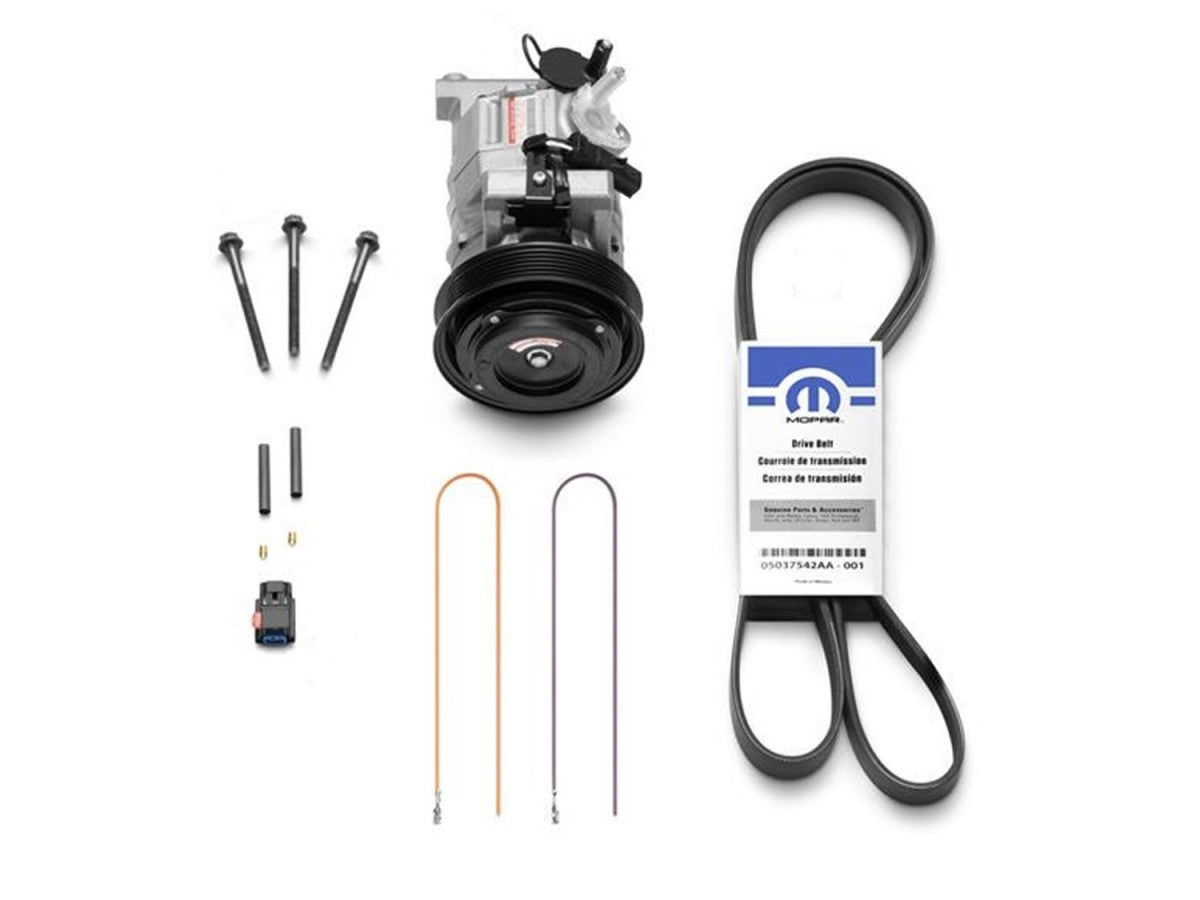 Hellcat 6.2L FEAD A/C Compressor Add-On Kit by Mopar Performance